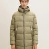 TOM TAILOR Denim Puffer - Winterjas - Dusty Olive Green -Tom Tailor Winkel 5559f357e91f49ceb2034890bce3f5e7