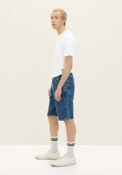 TOM TAILOR Denim Jeansshort - Clean Mid Stone Blue Denim -Tom Tailor Winkel 556b6b26b68e4a9689a49b48488b1884