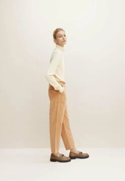 Tom Tailor Broek - Soft Light Camel -Tom Tailor Winkel 55e5151919bd4dd4a95ebb23b84c775e