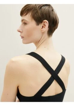 TOM TAILOR Denim Top - Deep Black 11 TOM TAILOR Denim Top - Deep Black -Tom Tailor Winkel 56f1ede3edc844d6b53d83b55d0cfd6f