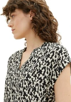 Tom Tailor Kurzarm- Blouse - Black Small Abstract Design -Tom Tailor Winkel 570d68f52d66416f827b10830e1d93c9