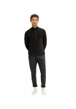 Tom Tailor Broek - Grey Anthra Dobby