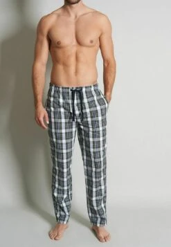 Tom Tailor Mit Eingriff Knopf - Pyjamabroek - Dunkelgrün