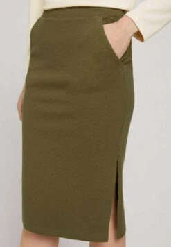Tom Tailor Structured - Kokerrok - Strong Olive -Tom Tailor Winkel 58a8997f84344b9eb291d3d0e71fa7de