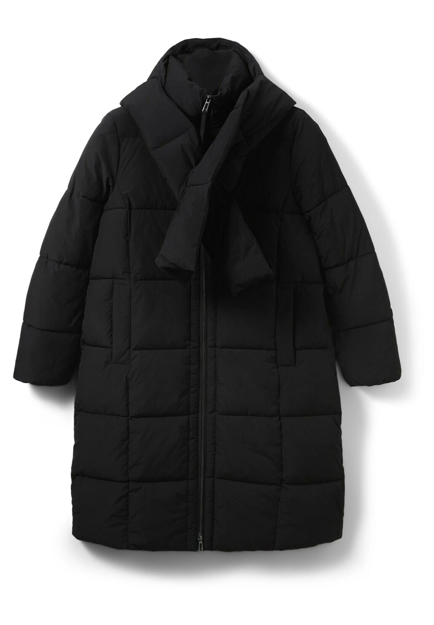 Tom Tailor Mit Abnehmbarem Schal - Winterjas - Deep Black 11 Tom Tailor Mit Abnehmbarem Schal - Winterjas - Deep Black - Afbeelding 9