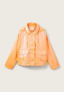 Tom Tailor Imitatieleren Jas - Orange Pearl -Tom Tailor Winkel 59b44a0bc1854ecfbf569b6cd5e80820