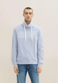 Tom Tailor Mit Stehkragen - Sweater - Light Fern Blue