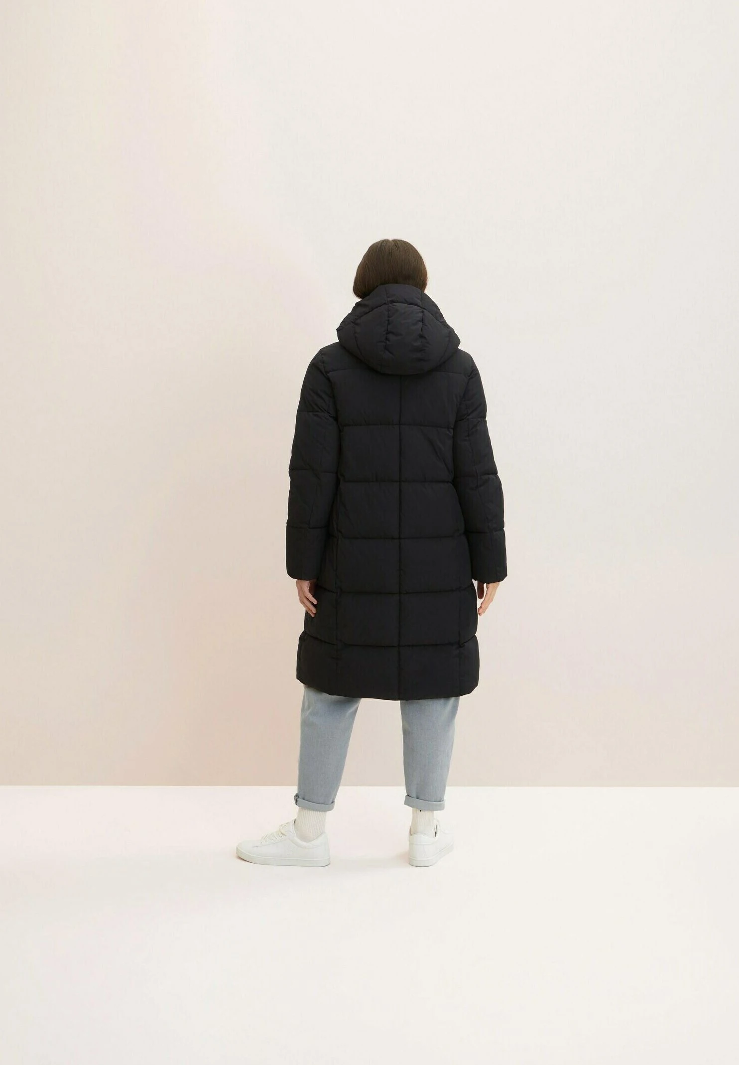 Tom Tailor Mit Abnehmbarem Schal - Winterjas - Deep Black 4 Tom Tailor Mit Abnehmbarem Schal - Winterjas - Deep Black - Afbeelding 2