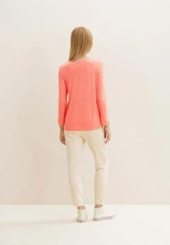 Tom Tailor Longsleeve - Smooth Papaya Red -Tom Tailor Winkel 5aef24517d2144a499ffafa51d2954f7