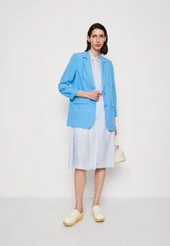 Tom Tailor Dress Striped With Collar - Blousejurk - Blue/White -Tom Tailor Winkel 5b67df752b34425d8301b347ae0b0338
