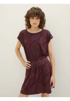 Tom Tailor Gemustertes - T-Shirt Print - Navy Abstract Lines -Tom Tailor Winkel 5b704592d1cb472c8573faef64f61d23