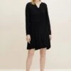 Tom Tailor Crincled Tired Dress - Jurk - Deep Black 2 Tom Tailor Crincled Tired Dress - Jurk - Deep Black -Tom Tailor Winkel 5bd2ecd477f94fcda6c1098953cae822