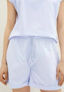 Tom Tailor Mit Struktur - Pyjamabroek - Blue Light Dots