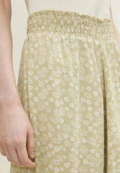 Tom Tailor A-Lijn Rok - Green Offwhite Leaf Design -Tom Tailor Winkel 5d1f6b341fb44c909bec1f82d4de36cb