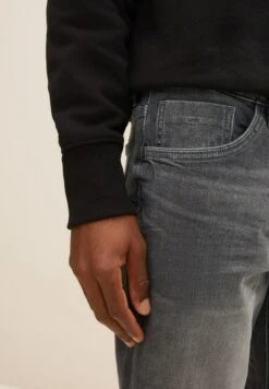 Tom Tailor Josh - Jeansshort - Clean Mid Stone Grey Denim -Tom Tailor Winkel 5e42bc50cf494ee7a66fde8cb245981c