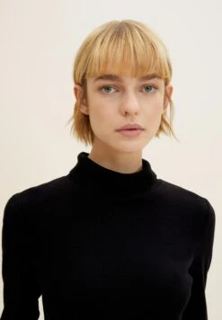 TOM TAILOR Denim Rollkragen - Trui - Deep Black -Tom Tailor Winkel 5ef86ba7c60c4602b28fcf5460370aae