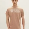 Tom Tailor Mit Print - T-Shirt Print - Desert Fawn -Tom Tailor Winkel 5f2c4b1b672a48abb38e02b2a98a753a