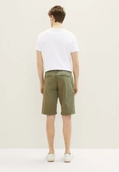 Tom Tailor Bermuda - Shorts - Dusty Olive Green -Tom Tailor Winkel 5fa8b3523fe6488d9e1976c8a9009f2c
