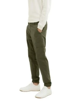 Tom Tailor Regular Fit Mit Aufgesetzten- Cargobroek - Deep Forest Green -Tom Tailor Winkel 604181da4cbe4bfda8115a1fb76879cb