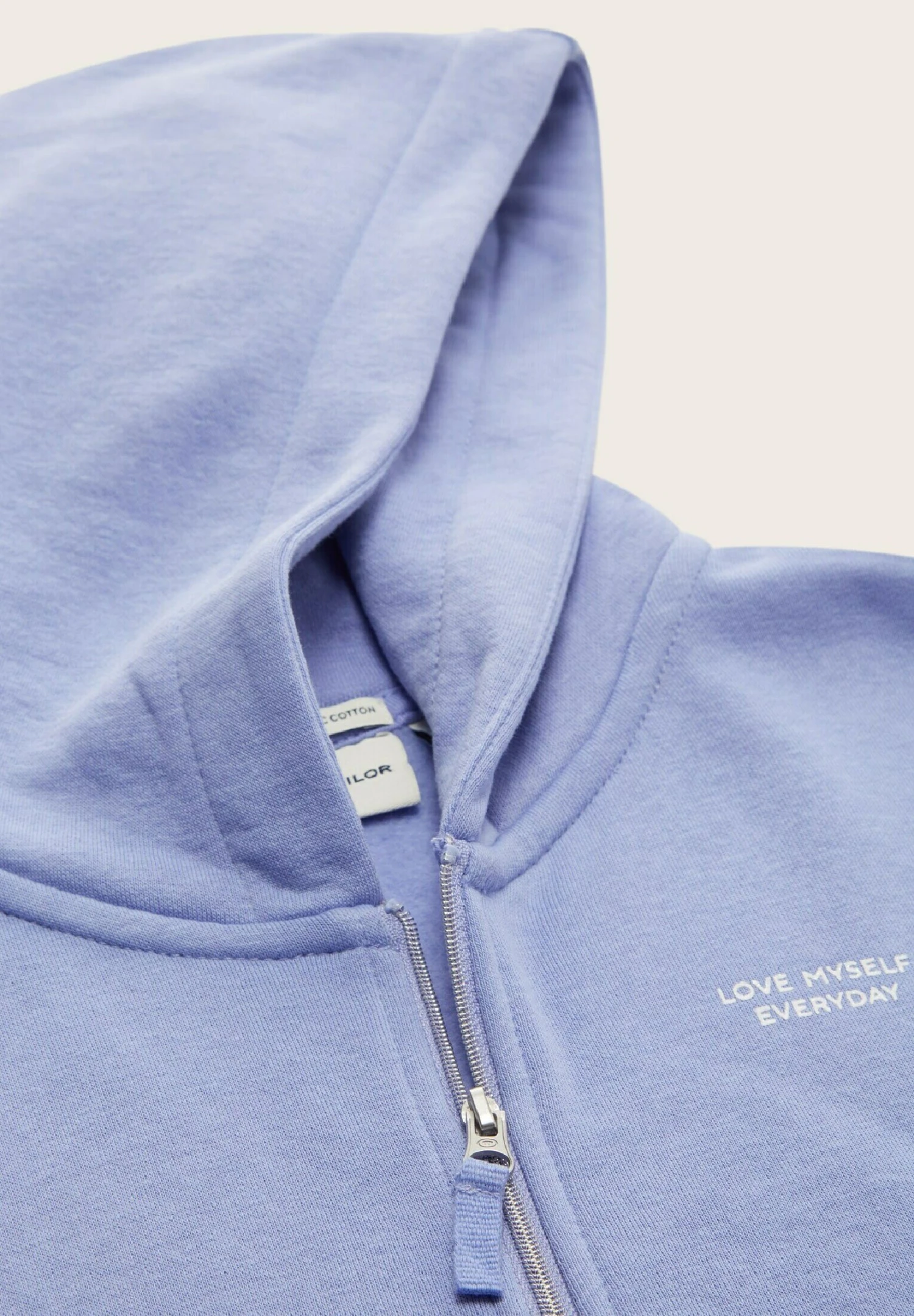 Tom Tailor Sweater Met Rits - Calm Lavender 5 Tom Tailor Sweater Met Rits - Calm Lavender - Afbeelding 3