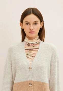 TOM TAILOR Denim Vest - Cinnamon Brown Melange -Tom Tailor Winkel 605ca67d42a94eea882dcaa5ee0a0731