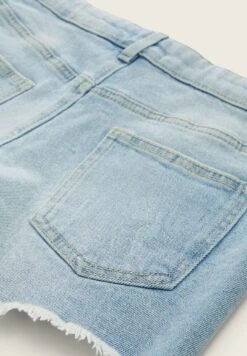 Tom Tailor Im Used-Look - Jeansshort - Used Light Stone Blue Denim -Tom Tailor Winkel 609cb9be803141b7b5db91d747346e7d