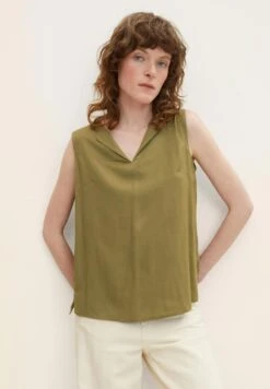 Tom Tailor Blouse - Dry Greyish Olive