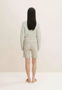 Tom Tailor Shorts - Green Thin Stripes -Tom Tailor Winkel 60c47e04e8fe48f2b80a9bb51ab9b548