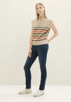 Tom Tailor Alexa- Slim Fit Jeans - Dark Stone Wash Denim -Tom Tailor Winkel 61d95906fd404e919d68b2369b3edbec