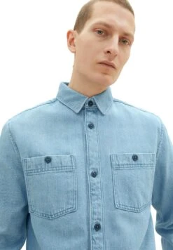 Tom Tailor Spijkerjas - Used Light Stone/Blue Denim -Tom Tailor Winkel 63107a9378194f3ebf7af61ebfdf4468