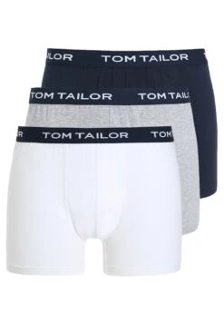 Tom Tailor 3 Pack - Onderbroeken - Navy/Melange/White -Tom Tailor Winkel 63a9fc4b3a154c6c9bf6f589f9c30cae