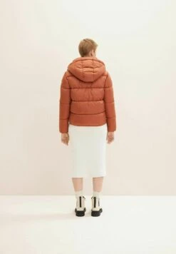 TOM TAILOR Denim Puffer - Winterjas - Amber Brown -Tom Tailor Winkel 63d3790380e84c5896145a4d45ee3b43