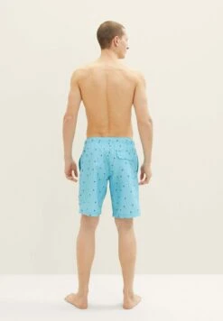 Tom Tailor Gemusterte - Zwemshorts - Rainy Sky Blue Palm Design -Tom Tailor Winkel 63ee82cbe2ca497e977cde662594fe67