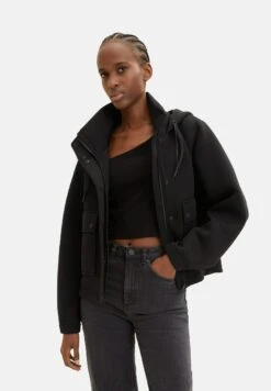 TOM TAILOR Denim Mit Kapuze  - Lichte Jas - Deep Black -Tom Tailor Winkel 641bf77048d64a90bc0ded15dbf25cc5