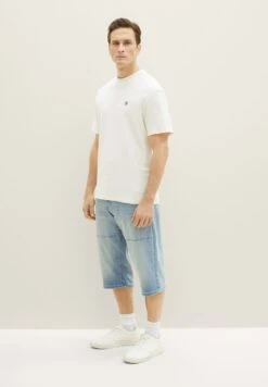 Tom Tailor Morris Overknee - Jeansshort - Light Stone Blue Grey Denim -Tom Tailor Winkel 65912601293849df9a3251bb6ca2b86d