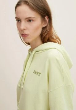 TOM TAILOR Denim Hoodie - Soft Jade Green -Tom Tailor Winkel 666a84e714944af6898522abfc2db148