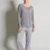 Tom Tailor Pyjama - Grau Mittel Allover -Tom Tailor Winkel 668ed8409d7c4b28b3d22d720a155f25