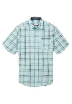 Tom Tailor Mit Karomuster - Overhemd - Turquoise Colorful Check -Tom Tailor Winkel 66bc0a742c6c4060979b1438a62e9c4d