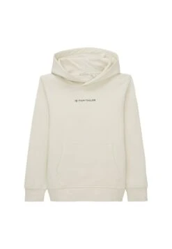Tom Tailor Mit Logo - Hoodie - Greyish White