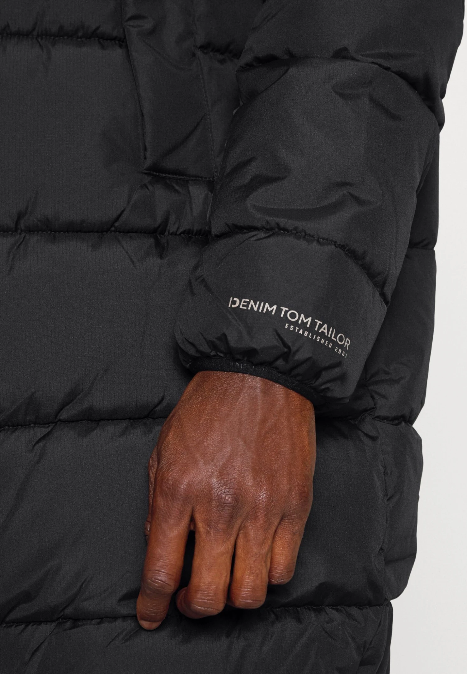 TOM TAILOR Denim Puffer - Winterjas - Black 7 TOM TAILOR Denim Puffer - Winterjas - Black - Afbeelding 5