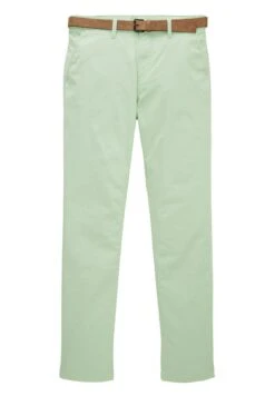 TOM TAILOR Denim Mit Gürtel - Chino - Placid Green -Tom Tailor Winkel 68be818f7b61491786d1333080e63e11