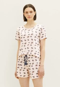 Tom Tailor Bodywear Blätter- Pyjamabroek - Blue Light Allover