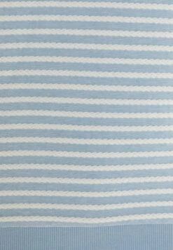 TOM TAILOR Denim Striped Jacquard - Sweater - Midblue White -Tom Tailor Winkel 6a9ebdd5d9f74c40983d3813346567ad