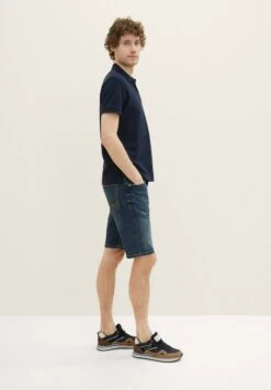 Tom Tailor Josh- Jeansshort - Used Dark Stone Blue Denim -Tom Tailor Winkel 6aa24983f36d40c78cbcbb84d2671afa