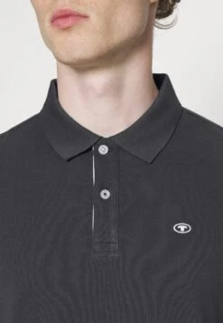 Tom Tailor Basic With Contrast - Poloshirt - Tarmac Grey -Tom Tailor Winkel 6b22fa6ef6bd40f2bf43c0f81319e5f0