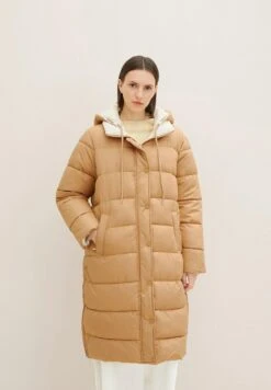 Tom Tailor Puffer Mit Kapuze - Winterjas - Soft Light Camel
