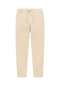 Tom Tailor Mit Elastischem Bund  - Broek - Cream Toffee
