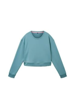Tom Tailor Atmungsaktives- Sweater - Dark Mint -Tom Tailor Winkel 6c09337da46f442cbdf23df245e9c970