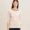 Tom Tailor Gestreiftes - Longsleeve - Rose Offwhite Stripe -Tom Tailor Winkel 6c89a2b00f9f4359b655b978108046ee