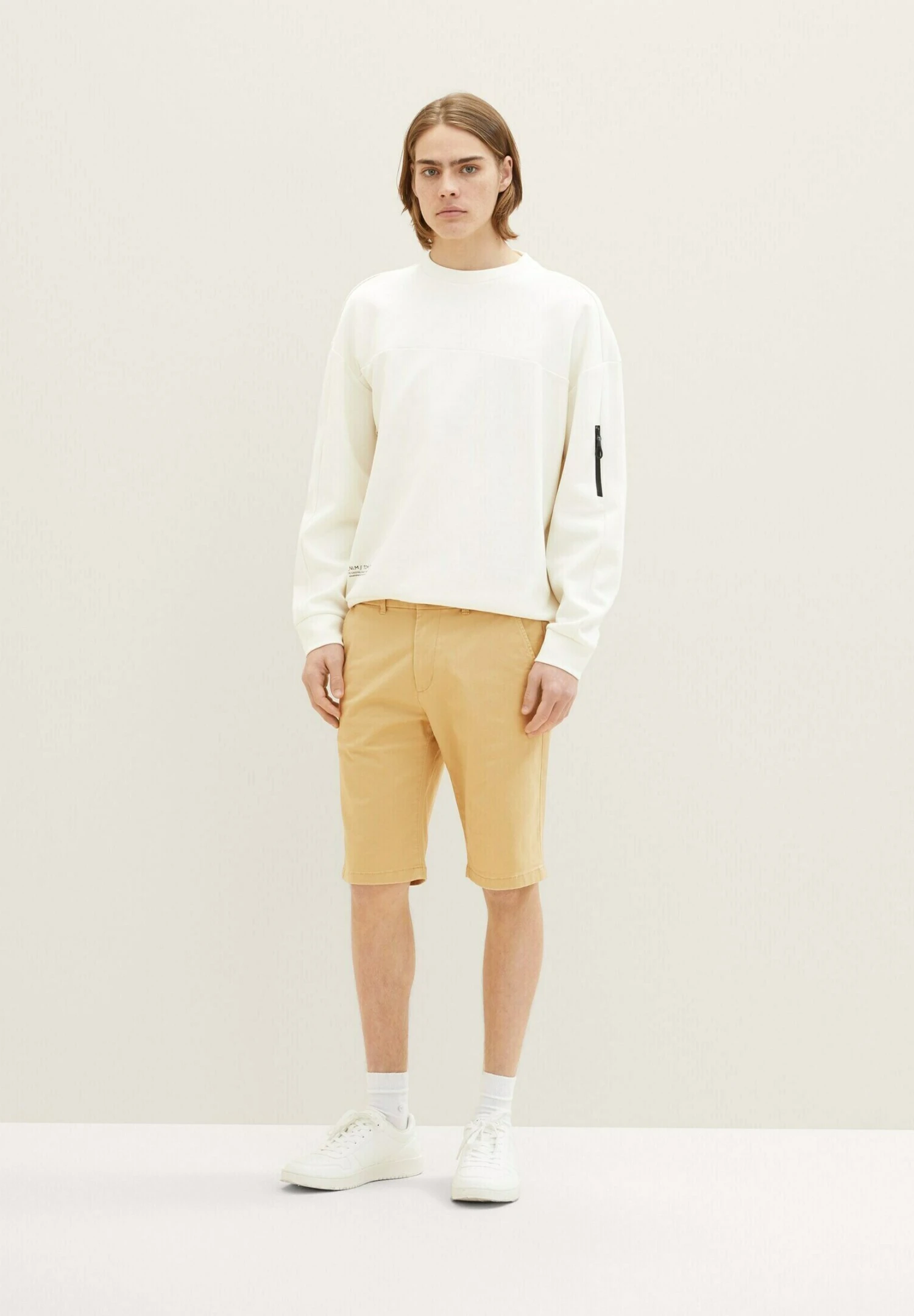TOM TAILOR Denim Shorts - Brown Rice 4 TOM TAILOR Denim Shorts - Brown Rice - Afbeelding 2